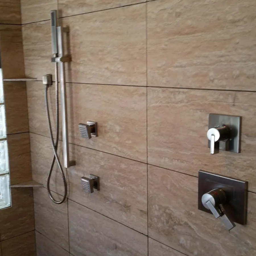 Shower fixture installation for Water Heater Installation in Solon